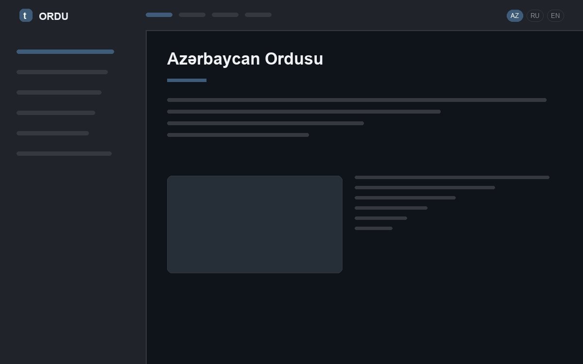 Azərbaycan Ordusu